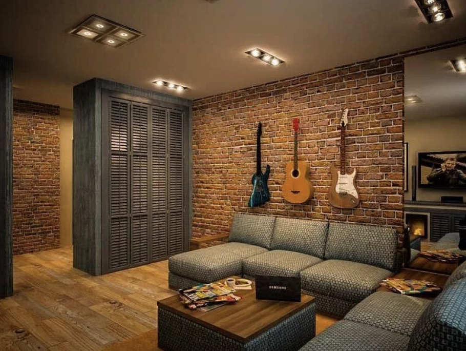 Однокомнатная квартира в стиле лофт