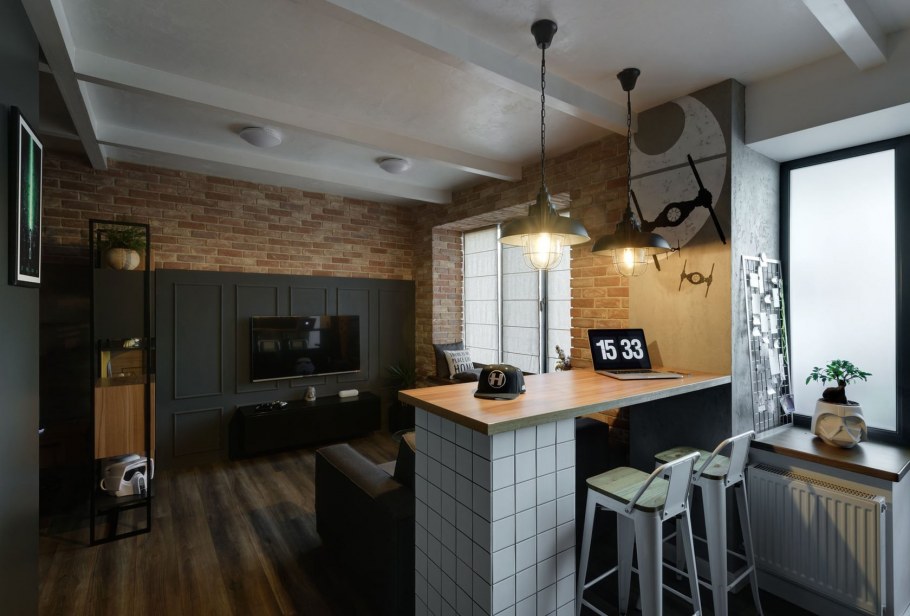 Лофт в хрущевке 42 кв.м