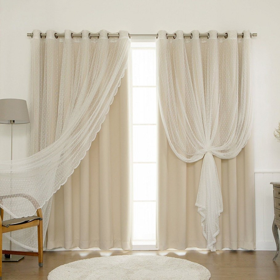 Льняные шторы в интерьере