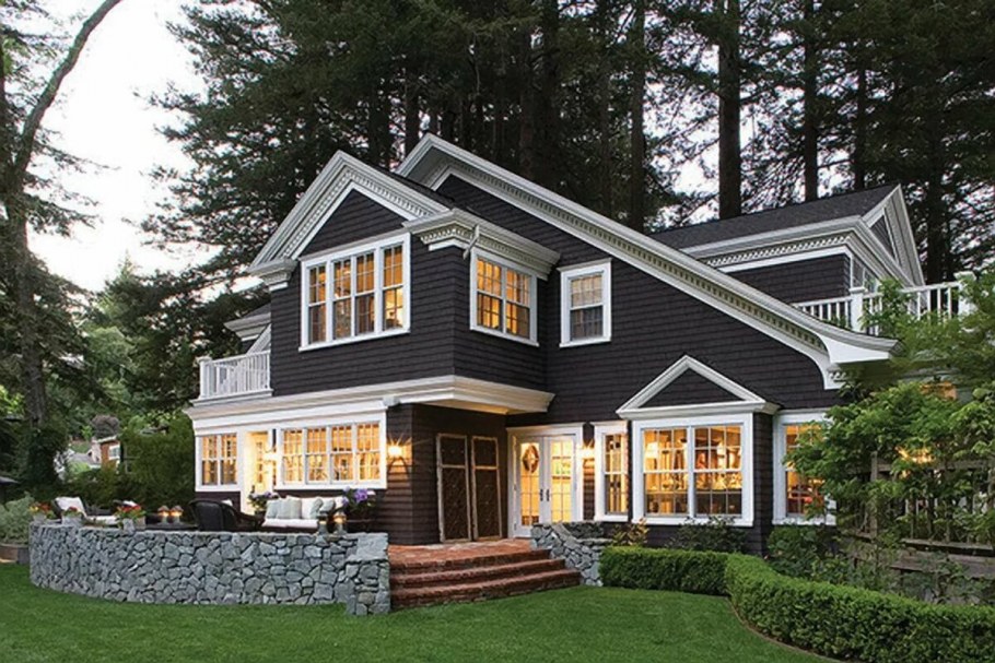 Фасады деревянных домов