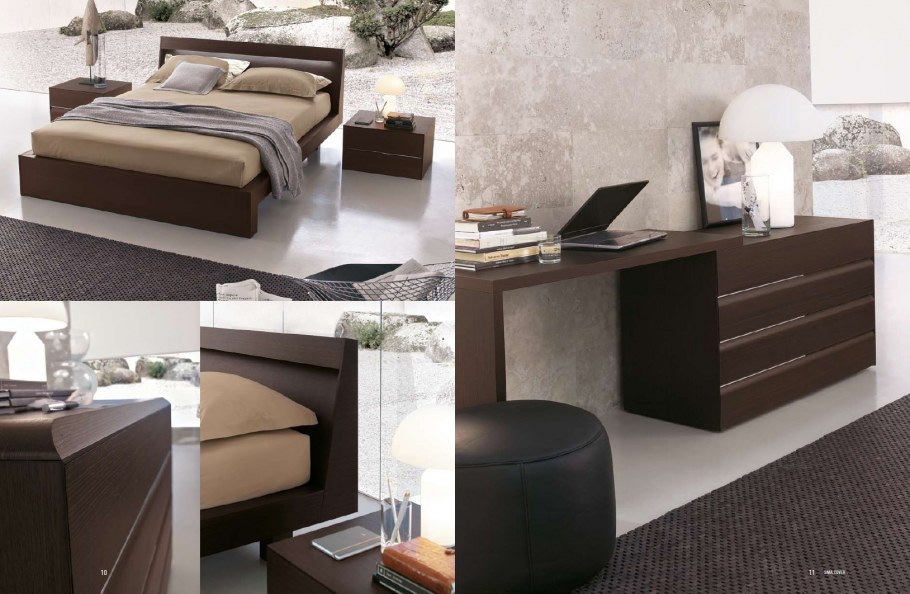 Угловой стол с комодом