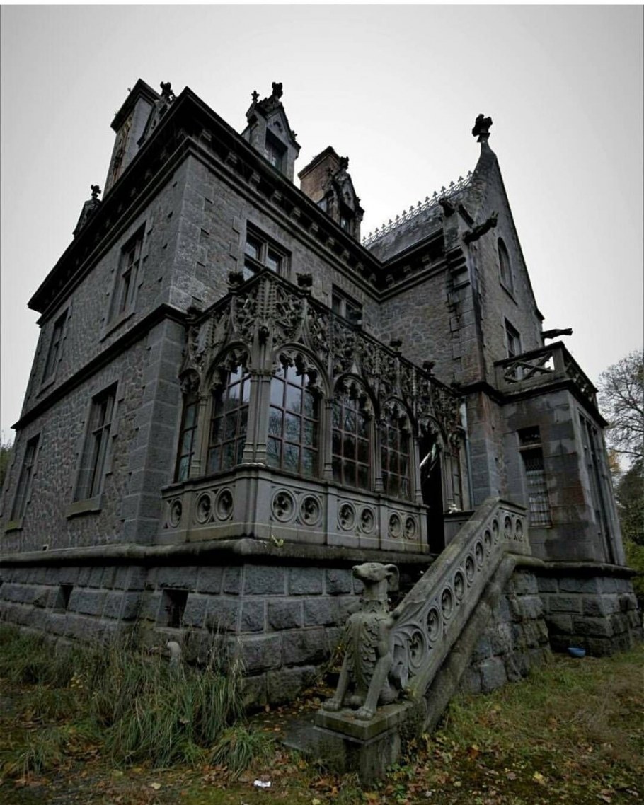 Особняк Готика Викторианская Готика