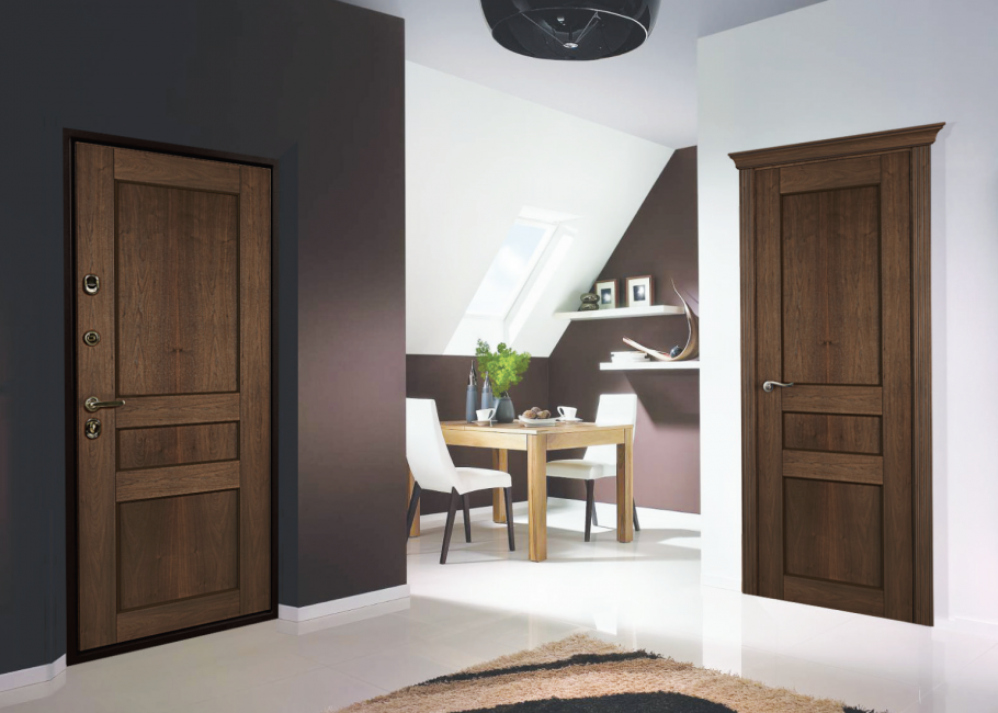 Цвет для дверей в квартире