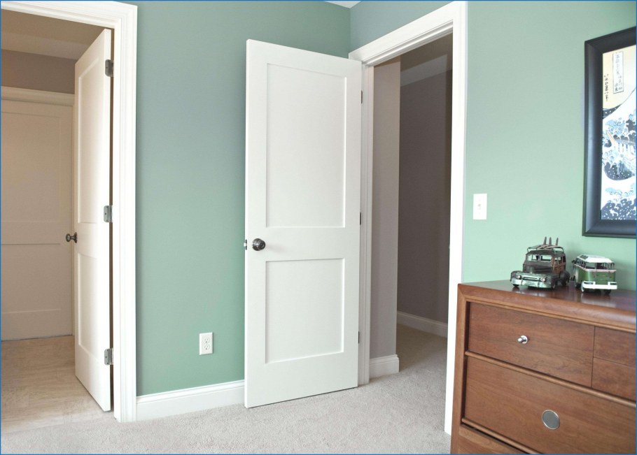 Двери межкомнатные экошпон в интерьере