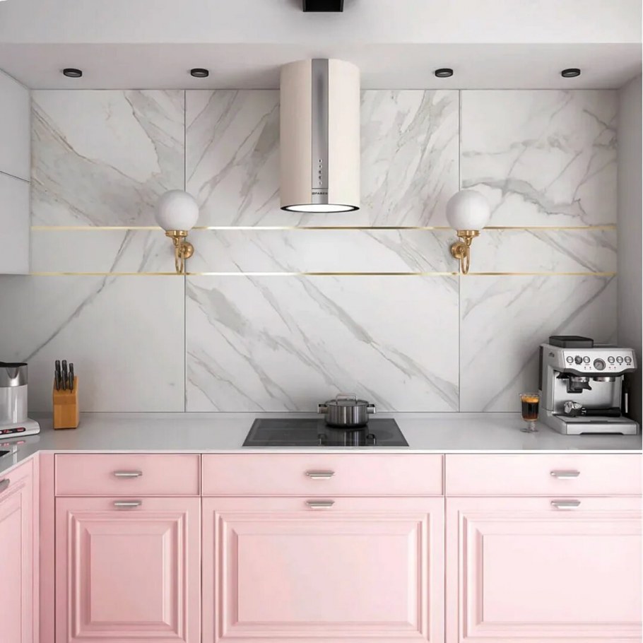 Отделка мрамором колонна