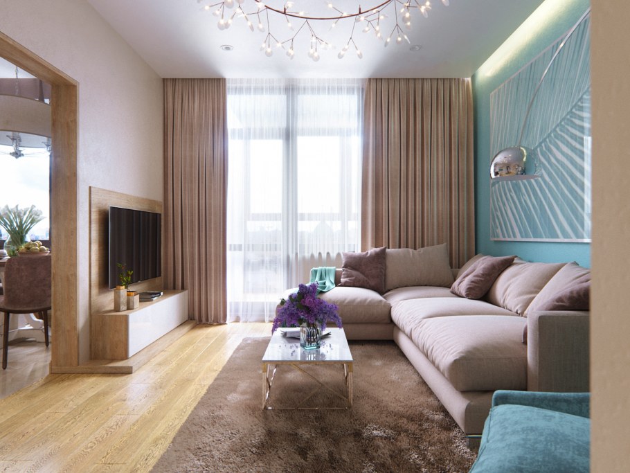 Комната 15 метров интерьер