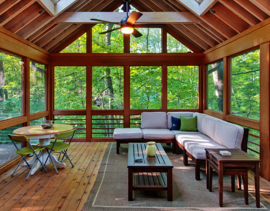 Веранда на даче