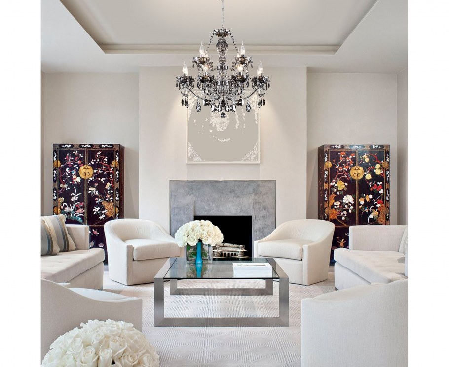 Люстры в интерьере