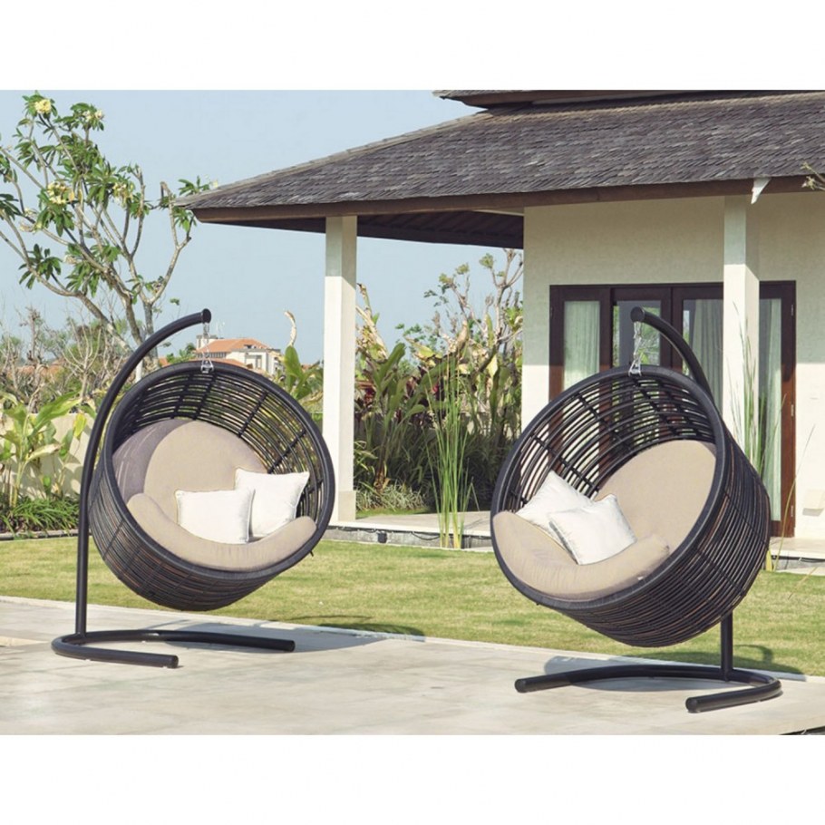 Подвесные качели для дачи