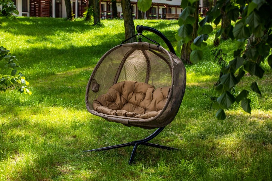 Плетеная мебель качели Брахаус