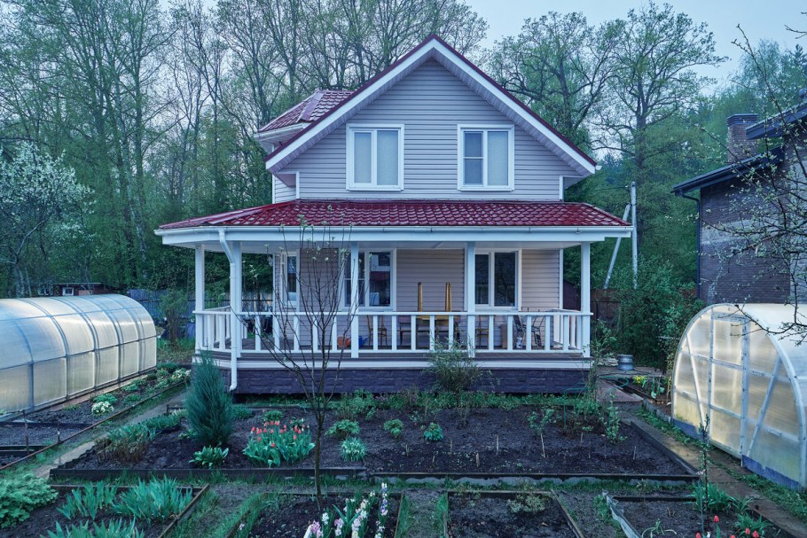 Участок в скандинавском стиле