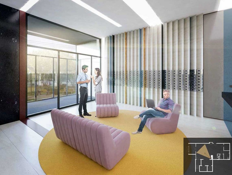 Вестибюль бизнес центра