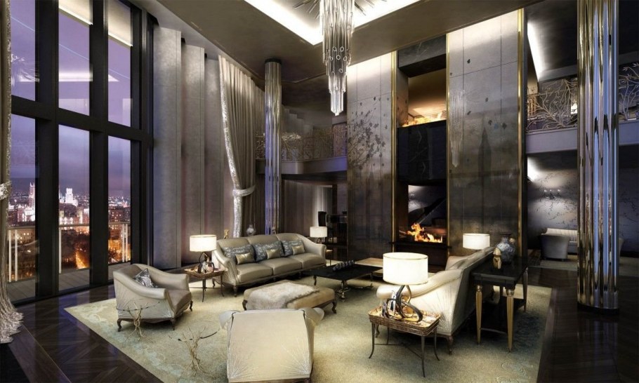 Design Hotel Lobby Interior