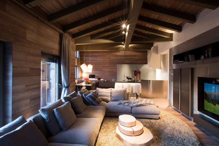 Стильная маленькая гостиная