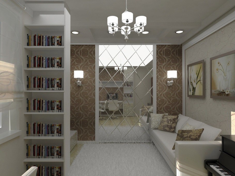 Современная отделка холла