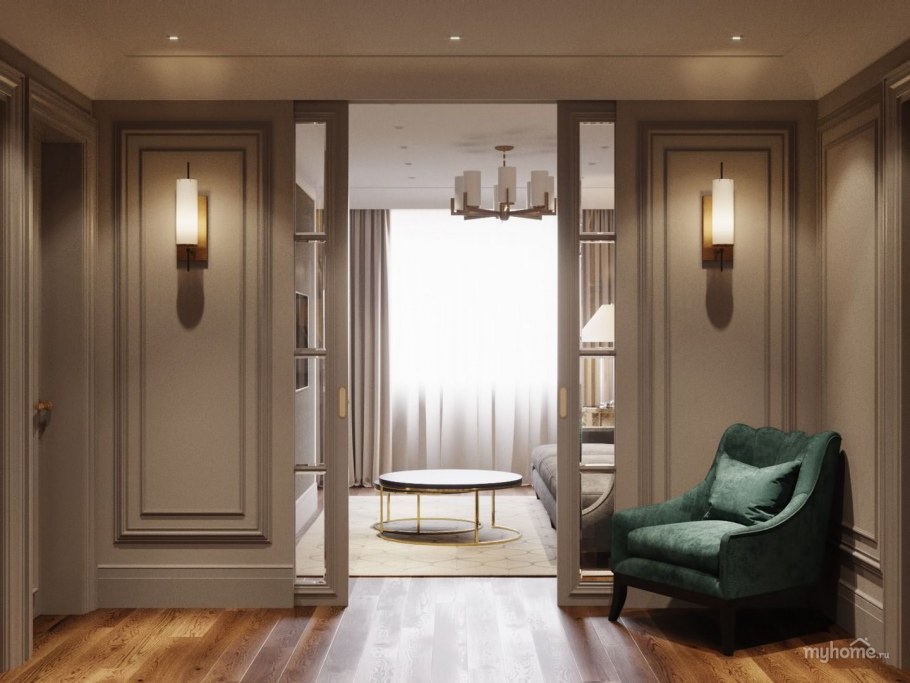 Маленькая квадратная прихожая