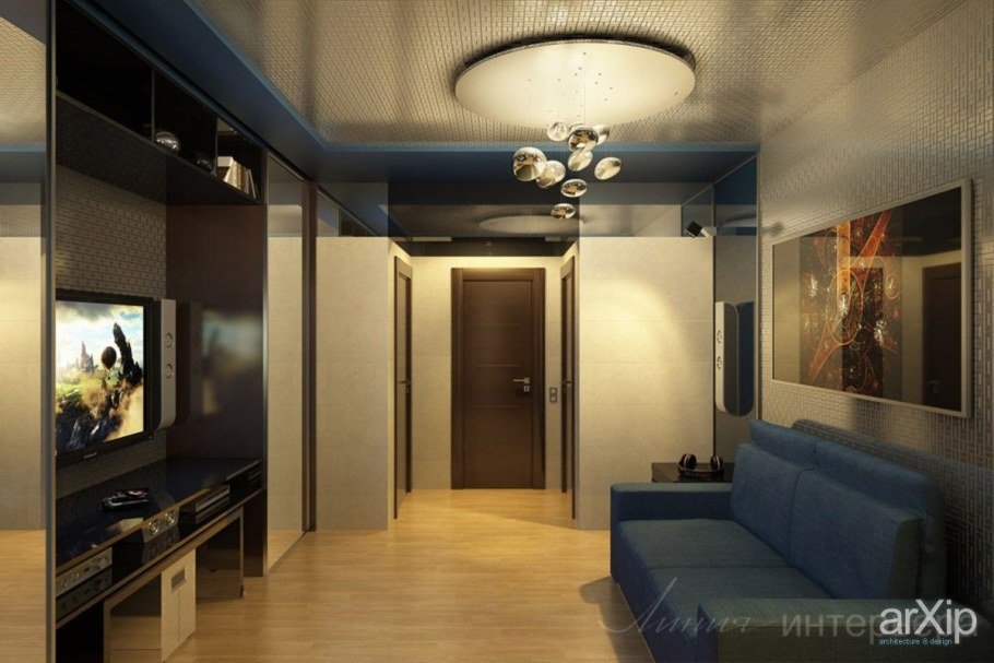 Гостиная Объединенная с прихожей