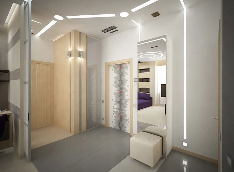 Идеи освещения в коридоре