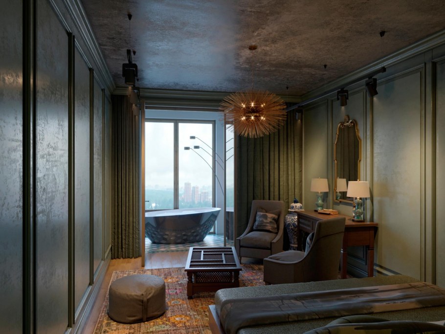 Лофт и классика в интерьере