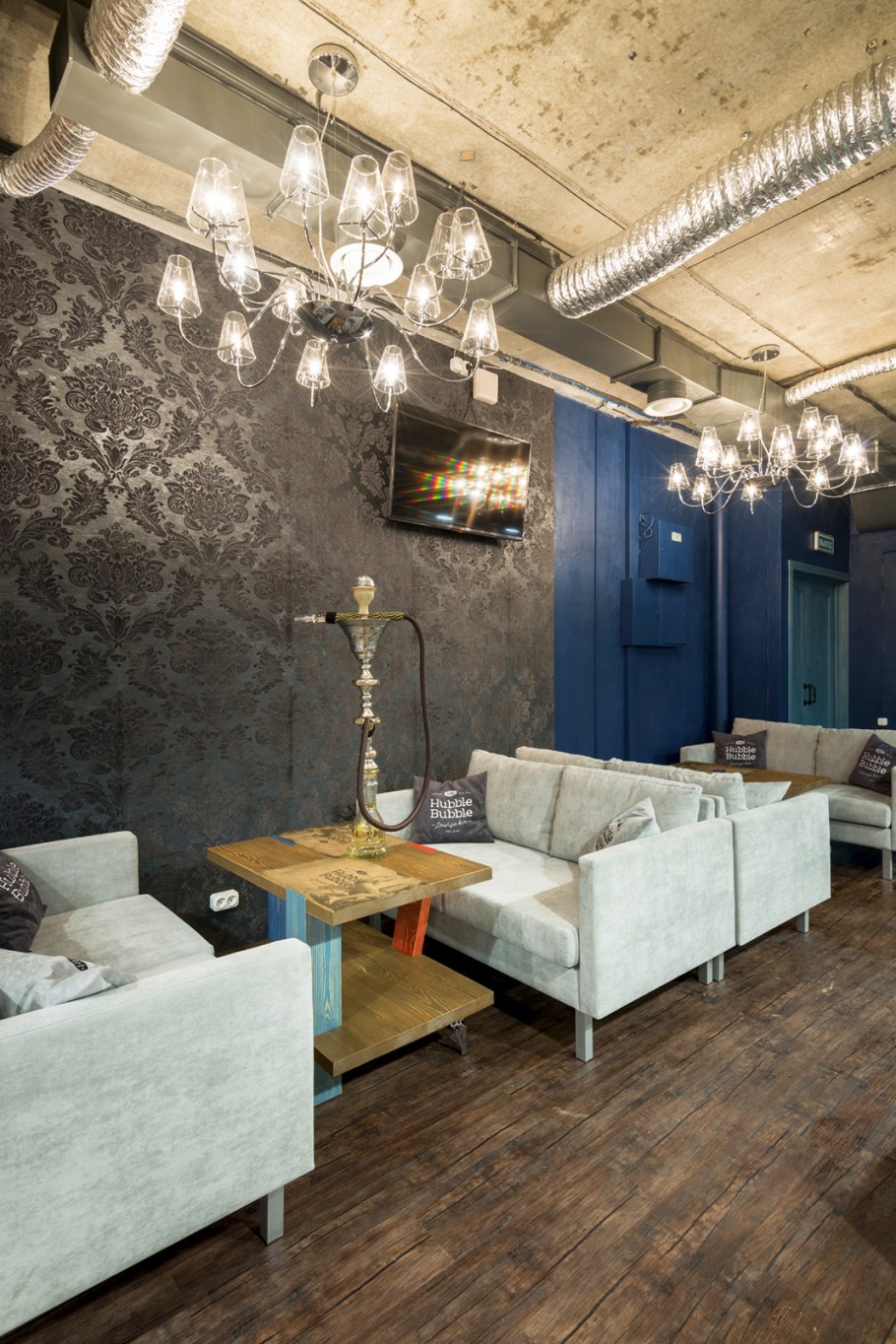 Интерьер Неоклассика лофт гостиная