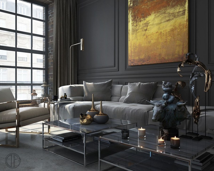 Американская классика с элементами лофта