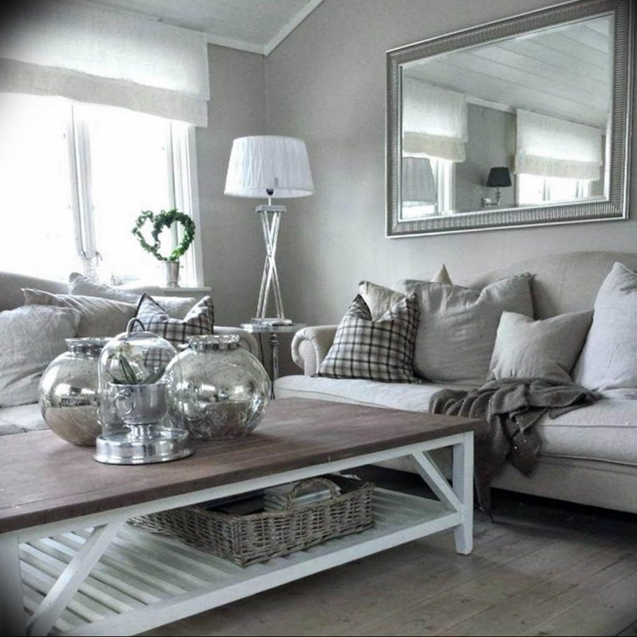 Интерьер в серых цветах