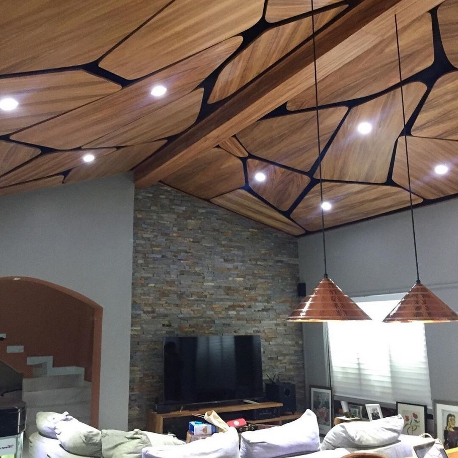 Крутой потолок своими руками