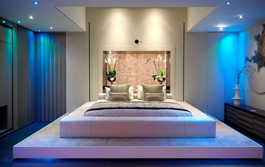 Подсветка в спальне