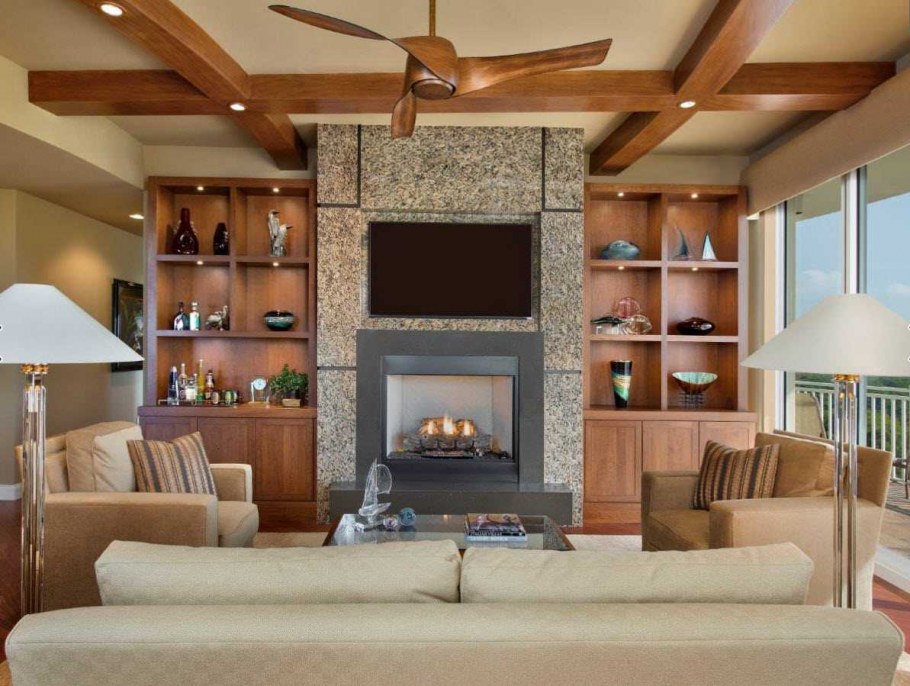 Перегородка для зонирования спальни