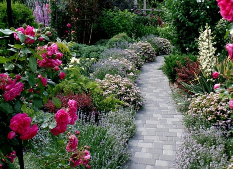 Дорожки в палисаднике