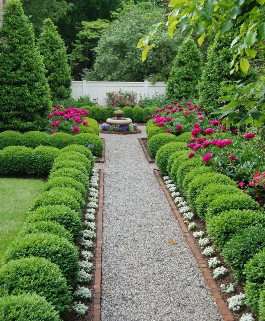 Рабатка бордюр миксбордер