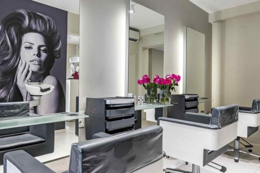 Фотообои для парикмахерской