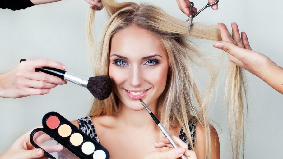 Необычный интерьер парикмахерской