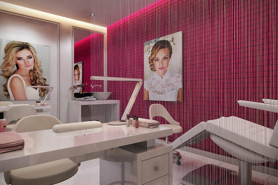 Стрижка в парикмахерской