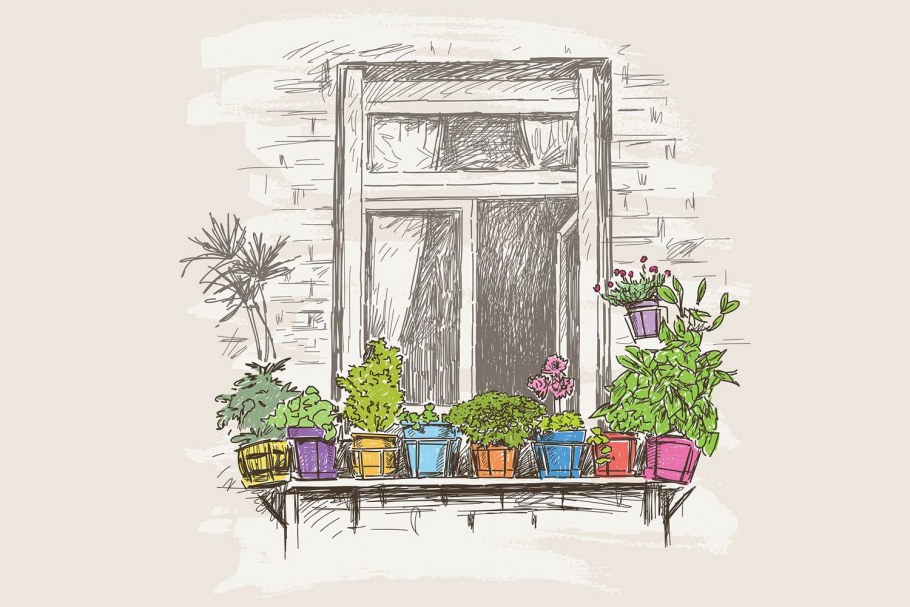 Кованые ограждения балконов эскизы