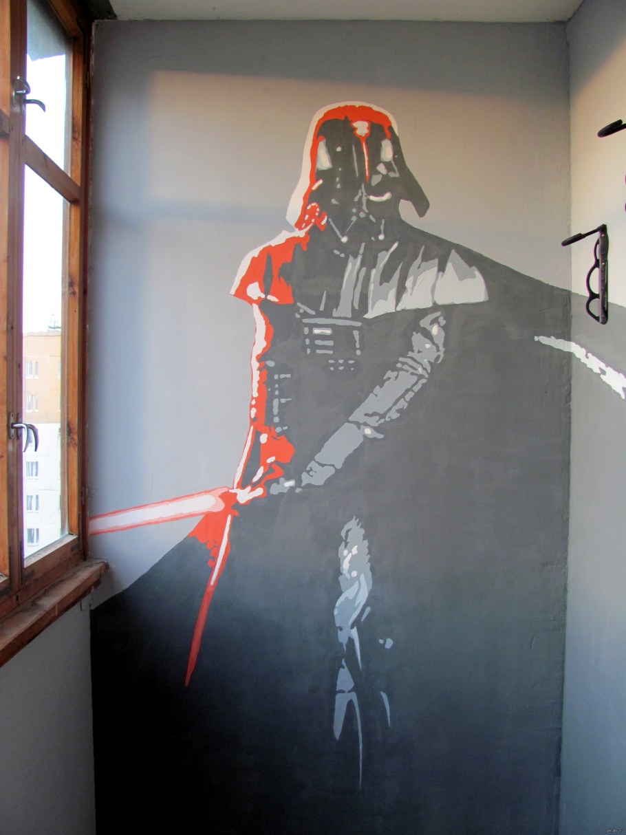 Декоративная отделка лоджии