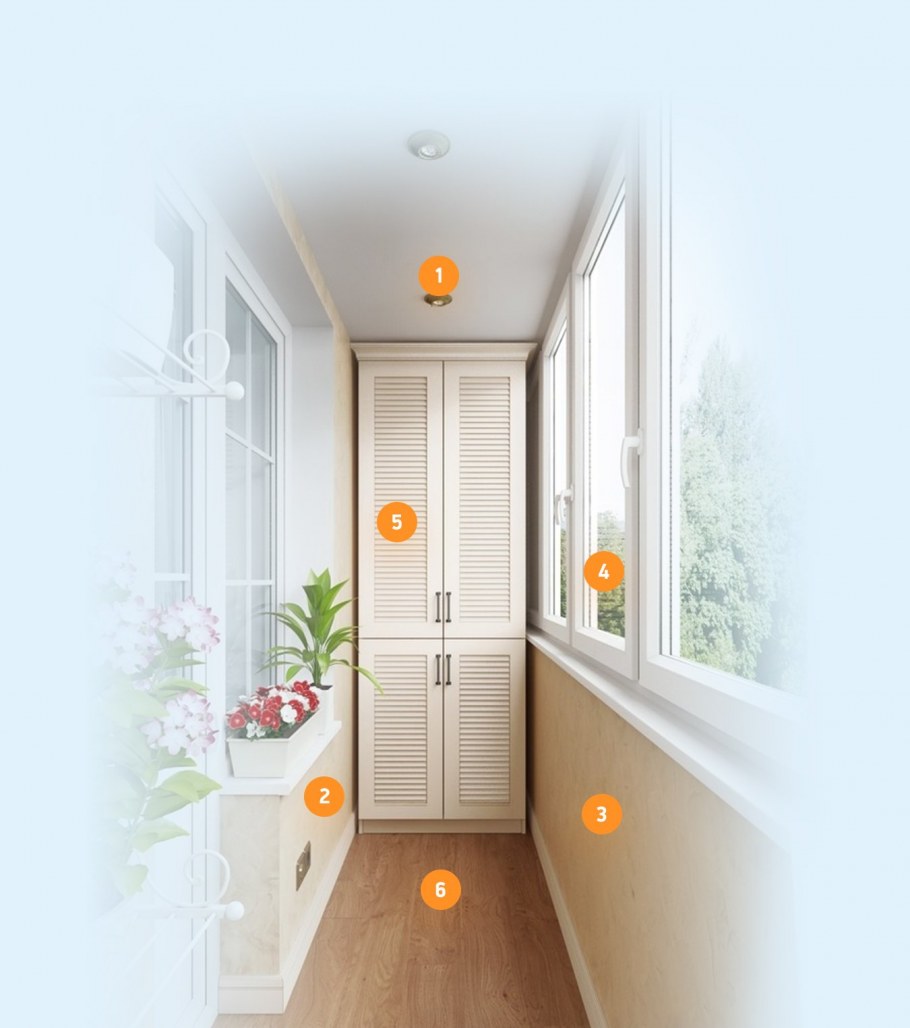 Наброски окон с цветами