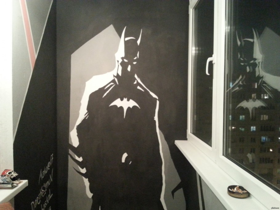 Роспись стен баллончиком