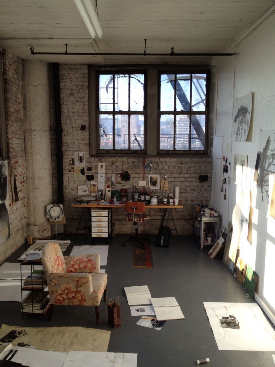 Современная мастерская художника