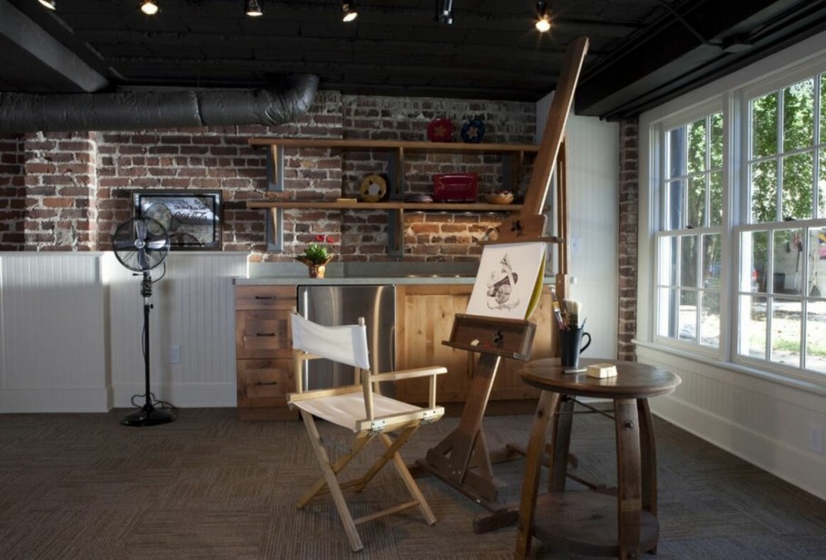 Интерьер художественной мастерской