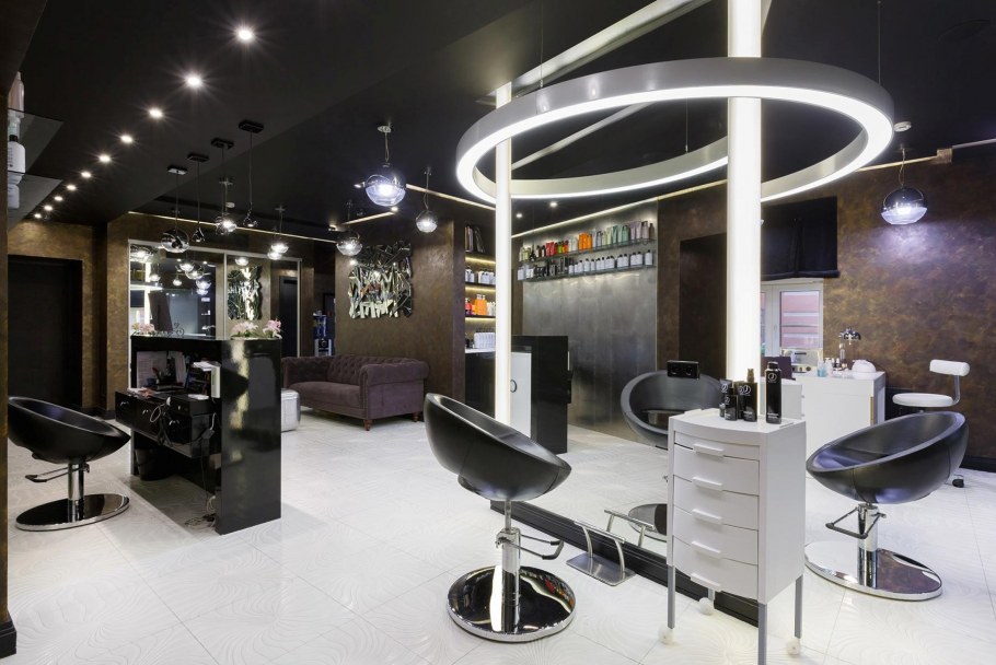 Стиль хайтек в интерьере салон красоты