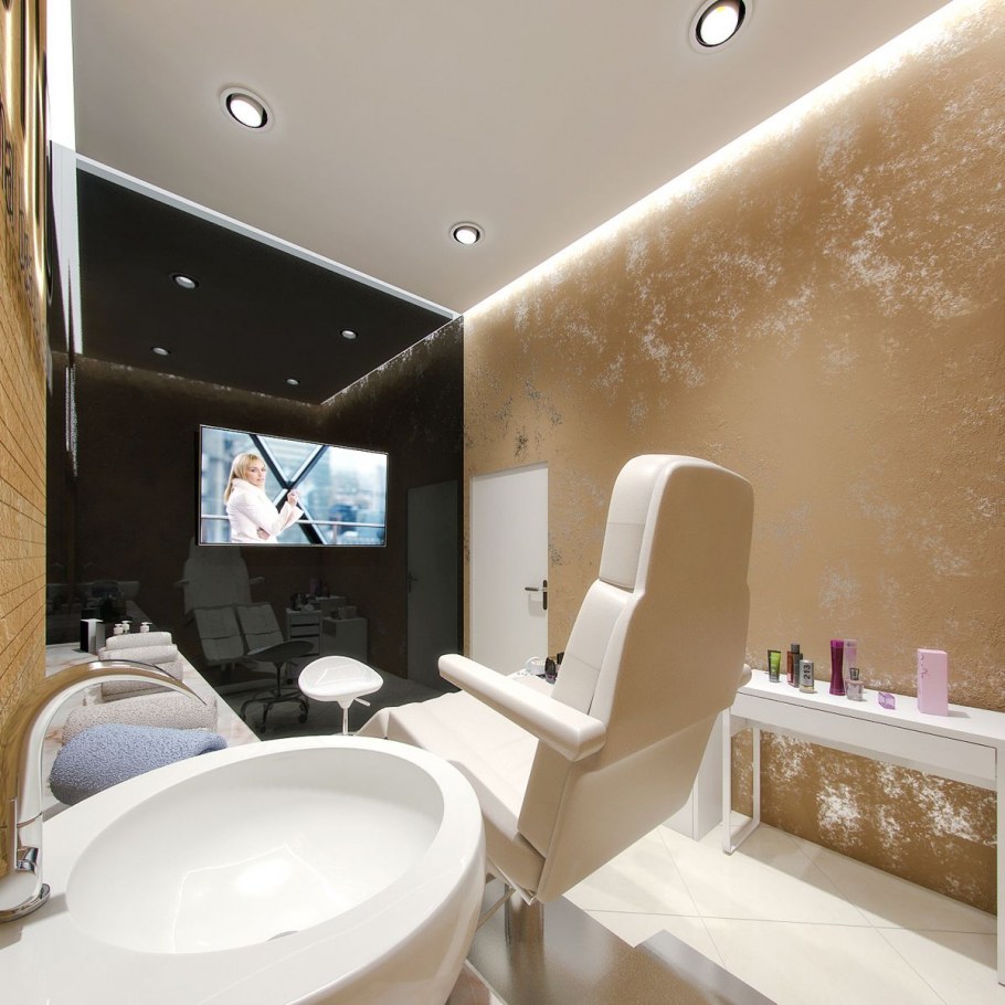 Интерьер парикмахерской