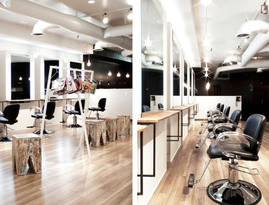 Стильный интерьер салона