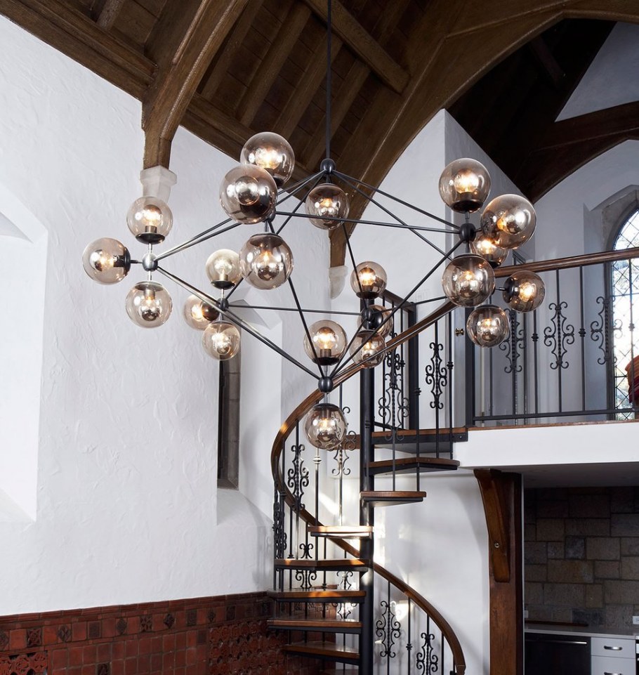 Люстра modo Chandelier 21 Globes Black