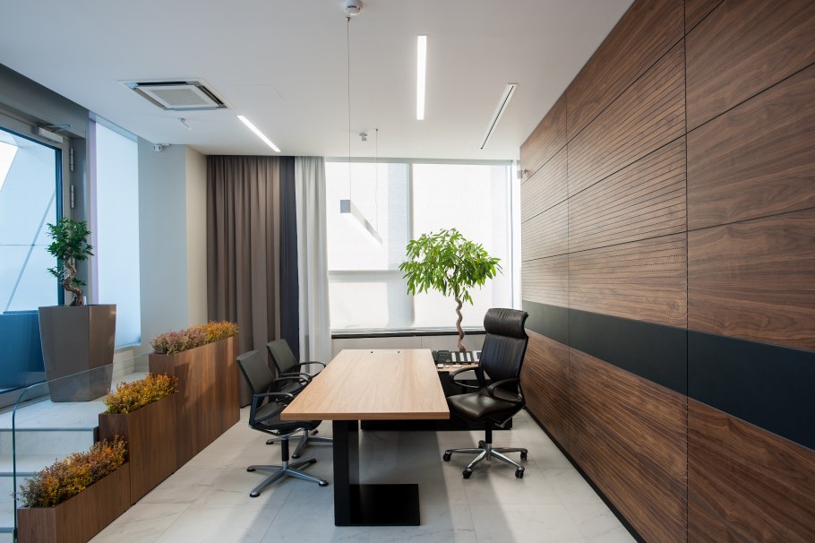 Деревянные панели в интерьере