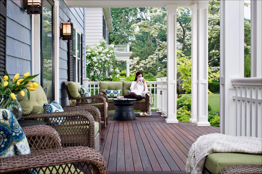 Веранда Тюдор интерьер