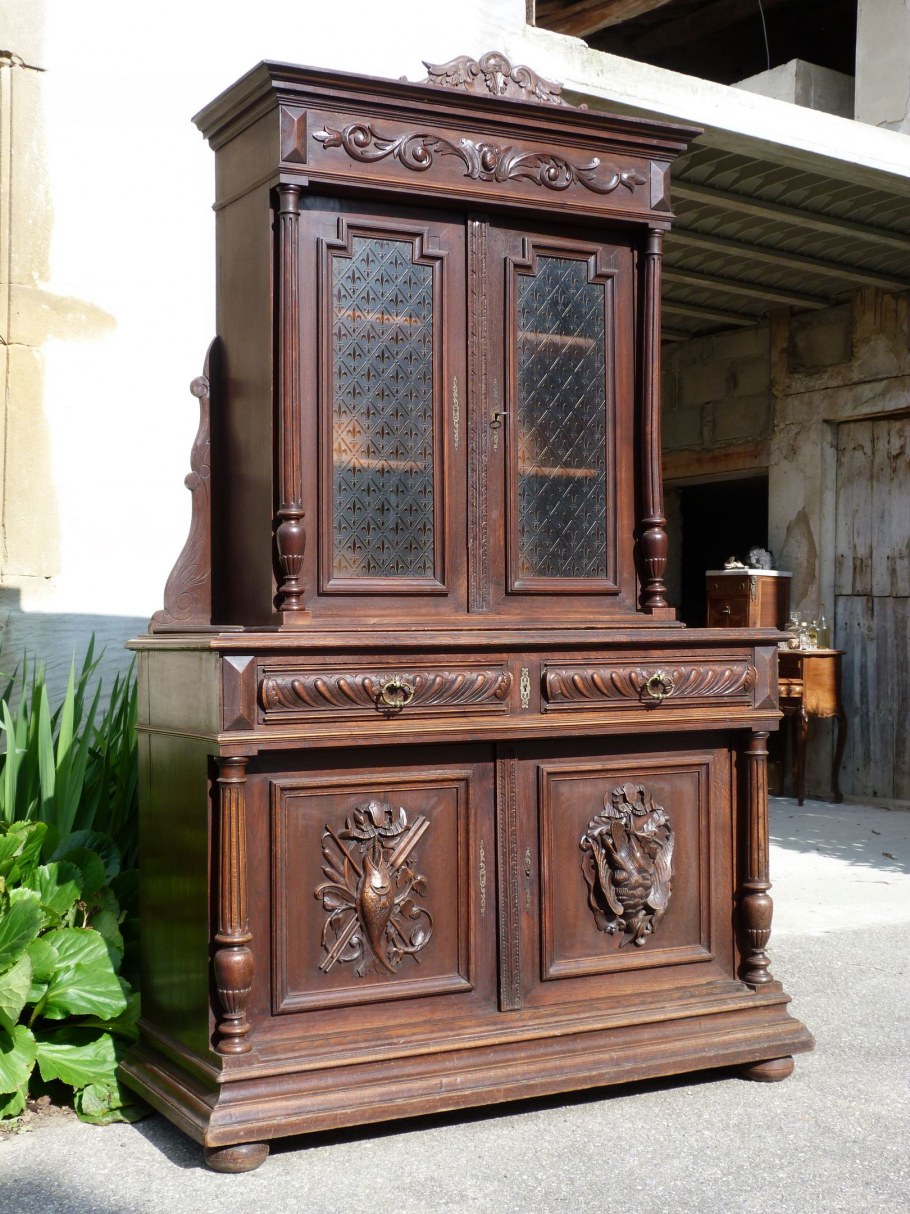 Буфет витрина антик