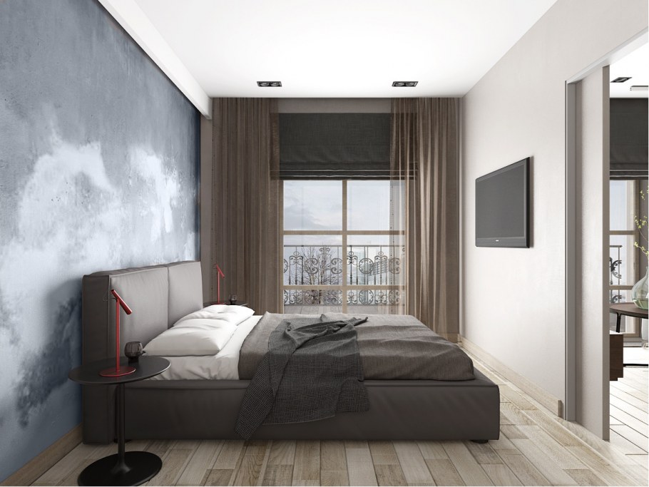 Современная спальня