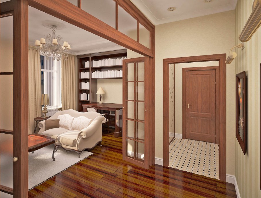 Интерьер 3-х комнатной