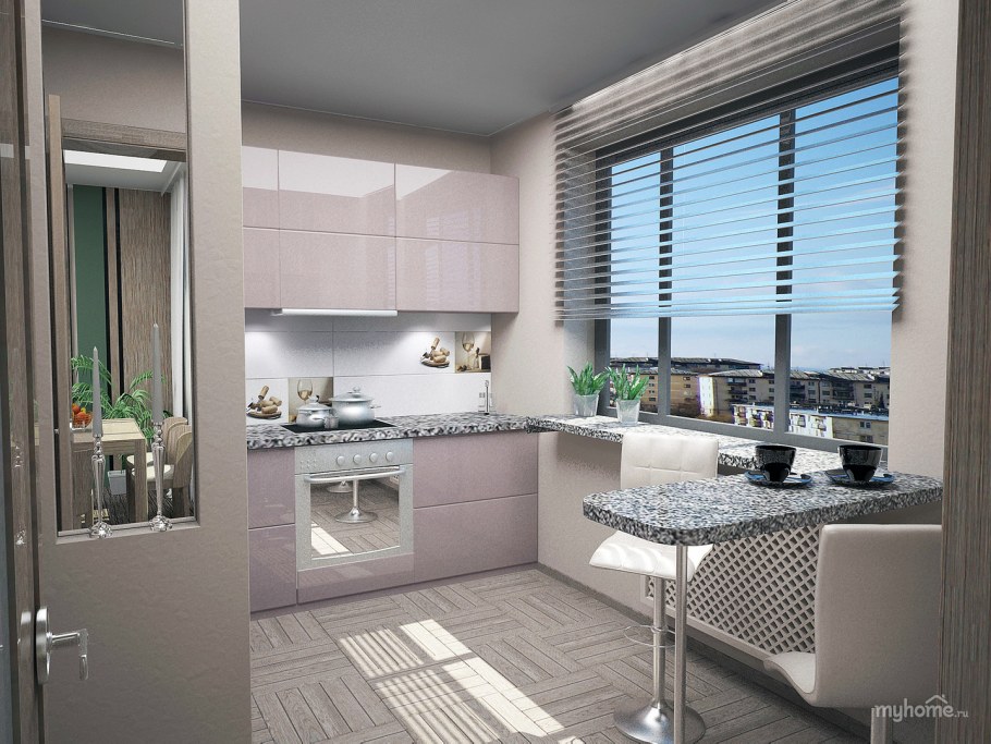 П3м планировка кухни